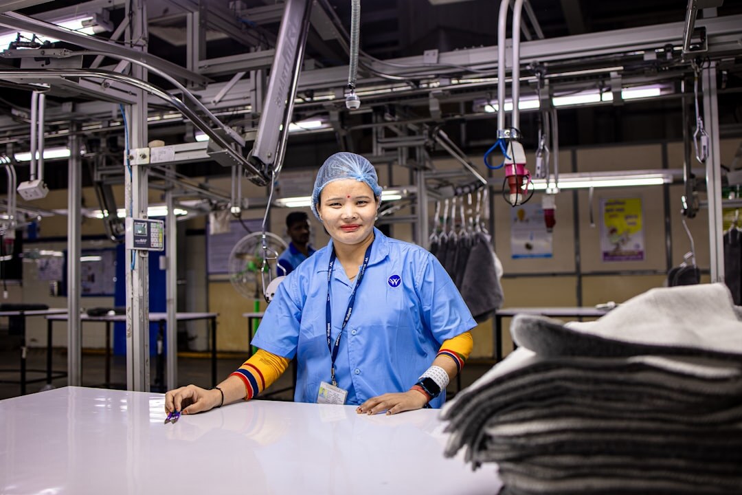 Finnish female production operations lead portrait