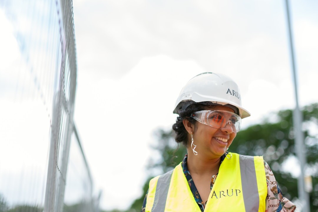 Finnish female systems engineer portrait