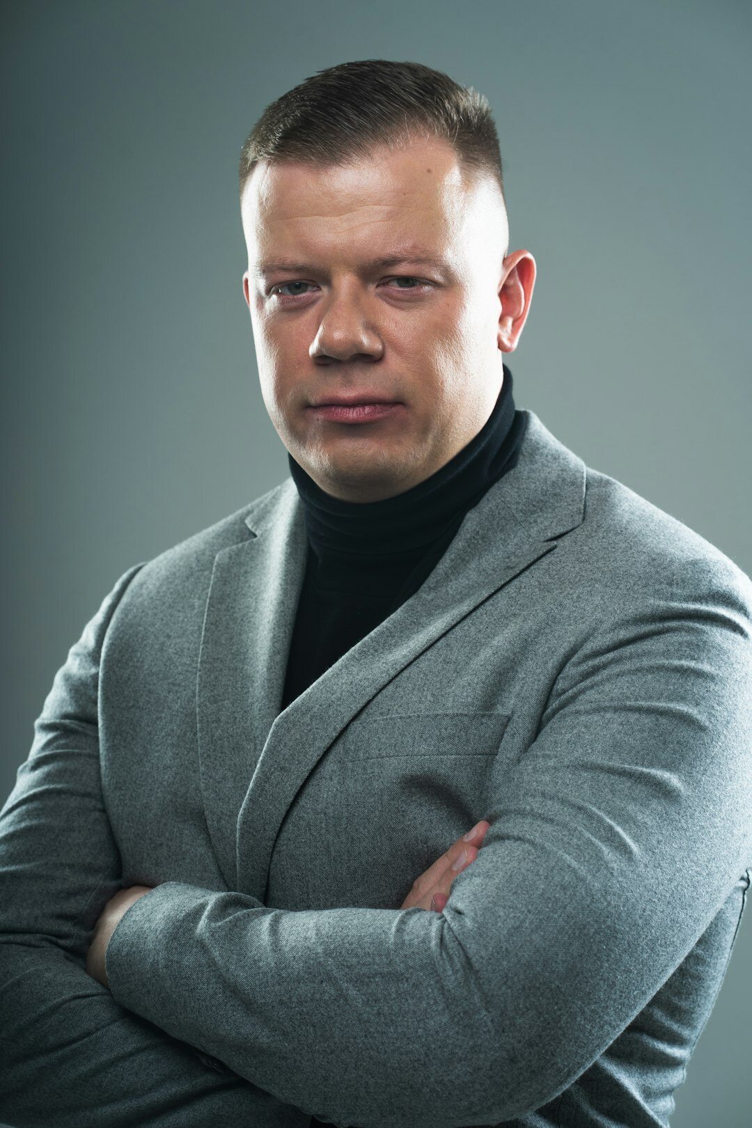 Finnish male technical director portrait